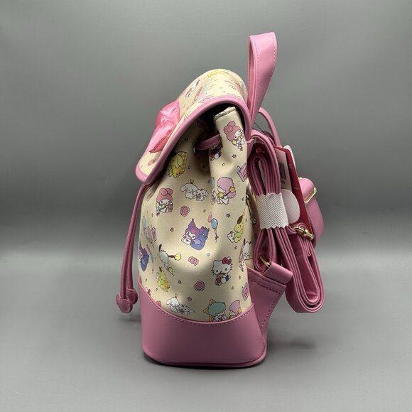 Sanrio Her Universe Hello Kitty And Friends Missing You Slouch Mini Backpack NEW